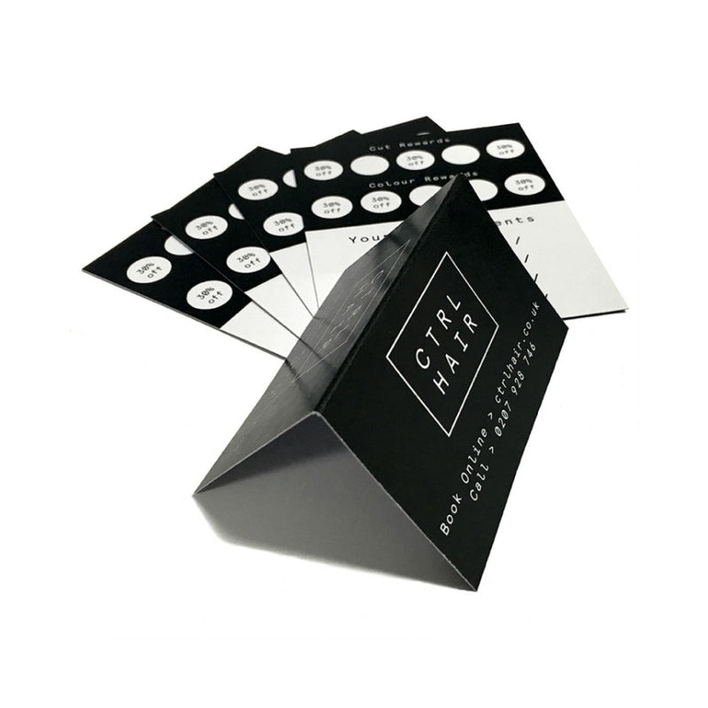 Folded Business Cards