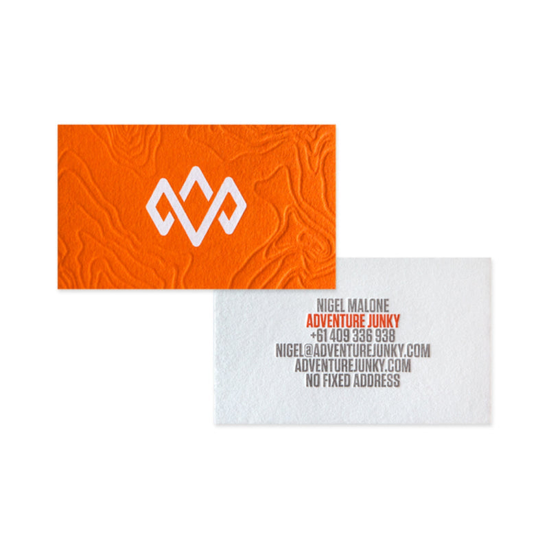 Letterpress Business Cards